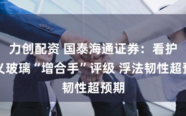 力创配资 国泰海通证券：看护信义玻璃“增合手”评级 浮法韧性超预期