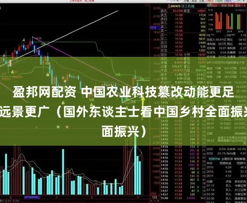 盈邦网配资 中国农业科技篡改动能更足、远景更广（国外东谈主士看中国乡村全面振兴）