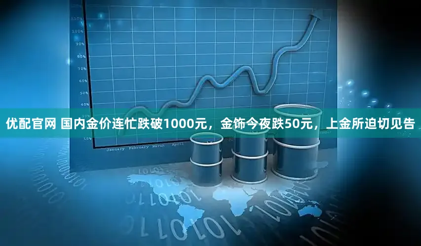优配官网 国内金价连忙跌破1000元，金饰今夜跌50元，上金所迫切见告